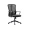 Swivel office chair - black