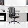 Swivel office chair - black