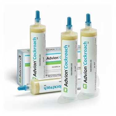 Advion Cockroach Gel Bait, 4 Tubes x 30-Grams German Roach Insect Pest Control, Indoor &amp; Outdoor Use, Roach Killer Gel For Major Cockroach Species Pack Of 4
