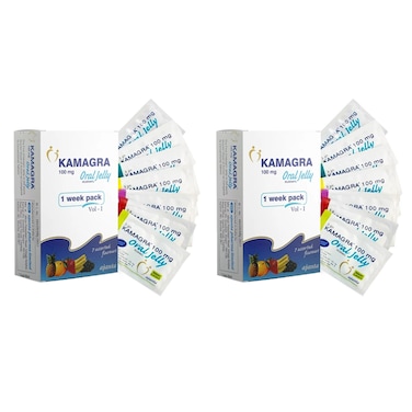 Pack Of 2 Kamagra Ajanta Oral Jelly Pack 100Mg