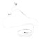 سماعة أذن سلكية JBL TUNE 310C داخل الأذن، أبيض، JBLT310CWHT