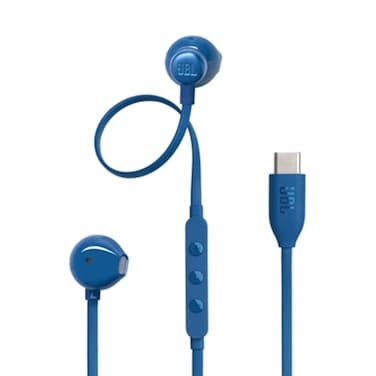 سماعة أذن سلكية JBL JBLT305CBLU داخل الأذن، أزرق
