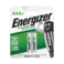 بطاريات AAA Power Plus قابلة لإعادة الشحن من إنرجايزر قطعتان فضية NH12RP2/866
