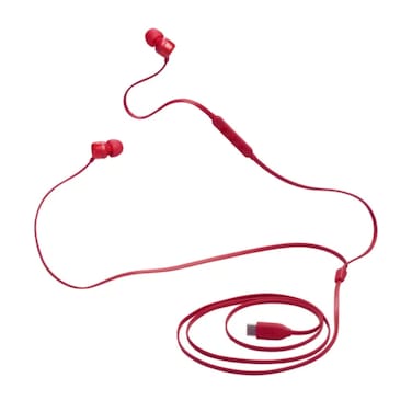 سماعة أذن سلكية JBL TUNE 310C داخل الأذن، أحمر، JBLT310CRED