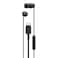 سماعة أذن سلكية Sony داخل الأذن، أسود، IER-EX15C