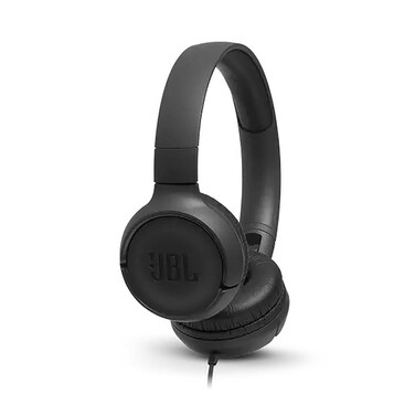 سماعة رأس JBL Tune 500 فوق الأذن، أسود