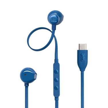 سماعة أذن سلكية JBL JBLT305CBLU داخل الأذن، أزرق