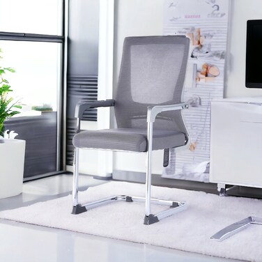 Black fixed desk, 50 x 50 x 100 cm