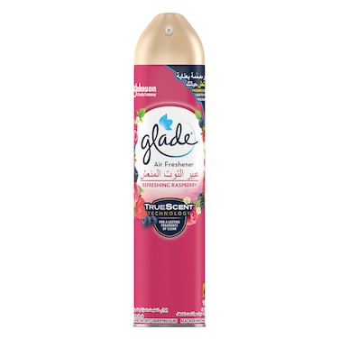 Glade Air Freshener Spray, Raspberry, 300ml
