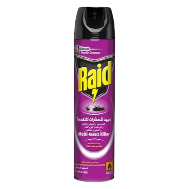 Raid Spray for Multi Insect Killer, 300ml