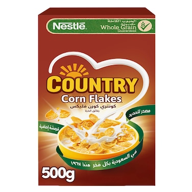 نستله كونتري كورن فليكس رقائق الذرة الأصلية 500 جرام