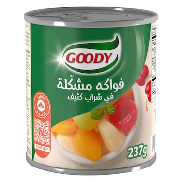 قودي كوكتيل فواكه في شراب كثيف 248جرام