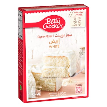 Betty Crocker Super Moist Cake Mix White 500g