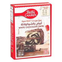 بيتي كروكر سوبرمويست خليط كيك أبيض بالشوكلاته 500 جرام
