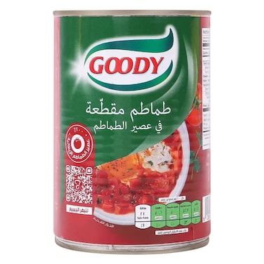 قودي طماطم مقطعة في عصير الطماطم 400 جرام