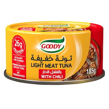 Goody Light Meat Tuna With Chili 185g