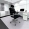 Black swivel office chair
