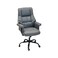 Gray swivel office chair, 78 x 74 x 125 cm