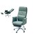 Leather swivel office chair