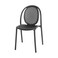 Black plastic single chair 70-38-40