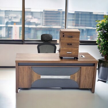 Wooden desk - 200-90-75 cm