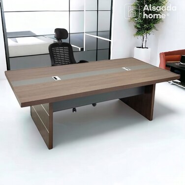 مكتب خشب - بني - 240×120×75 سم