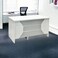 White wooden desk - 120 x 55 x 75 cm