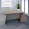 Brown wooden desk 200 x 90 x 75 cm