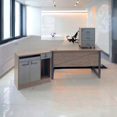 مكتب خشب 140×70×75 سم