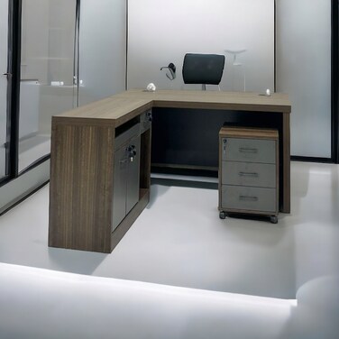 مكتب خشب 140×70×75 سم