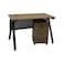 Wooden desk, size 120 cm, brown