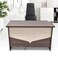 Brown wood desk 120-60-75 cm