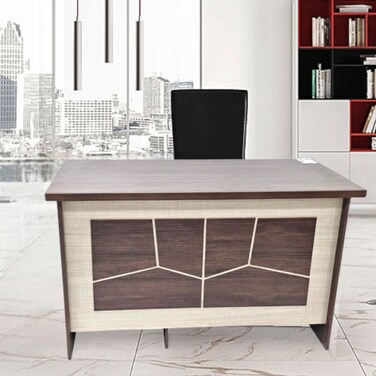 مكتب خشب بنى120-60-75 سم