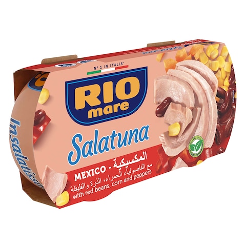 Rio Mare Salatuna Mexico Recipe Vegetables &amp; Salad (2x160g)