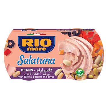 Rio Mare Salatuna Beans Recipe 160g x2