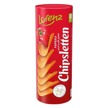 لورينز رقائق البطاطس بطعم بابريكا 100 جرام