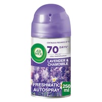 Air Wick  Automatic Air Freshener Spray Refill, Lavender & Chamomile Scent, 250ml