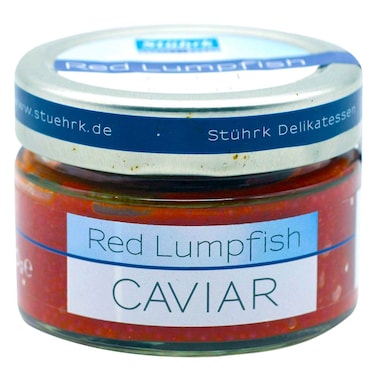 ستورك سمك مقطوع الكافيار الأحمر 100 جرام