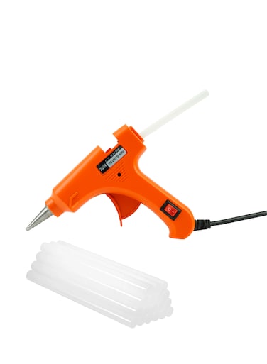 Glue Gun 60W, High Temperature, Electric Adhesive Tool - Orange