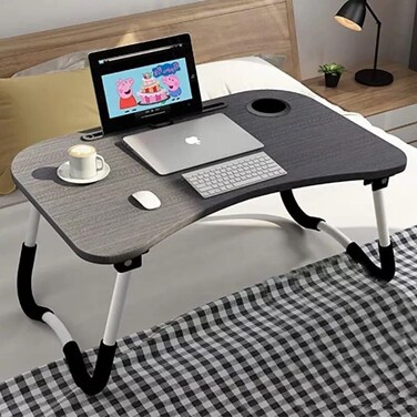 1st Small Foldable Laptop Table - Black