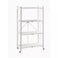 1st Kitchen Storage Shelves With Wheels In Multiple Sizes - White
