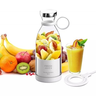 1st 350ml Portable Mini Electric Fruit Juicer With Wireless Charger
