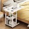 1st Bedside Laptop Table With 4 Wheels (40*80cm) - Beige