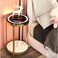 1st Smart Side Table With Wireless Charging And 3-Color LED Lighting