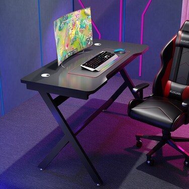 1st Computer Gaming Desk 120cm Y-Shaped