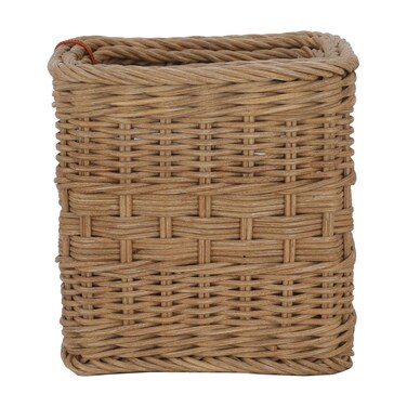 Alsaif Gallery Brown Square Wicker Basket