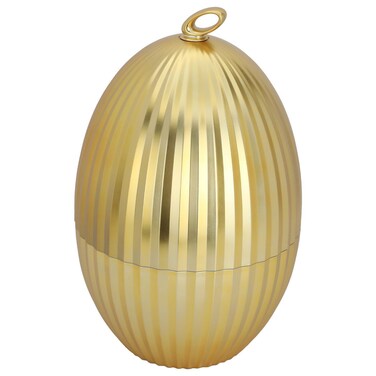 Al Saif Gallery A Set Of Steel Spoons With A Golden Oval Stand, 24 Pieces