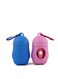 Diaper Disposal Bag Dispenser with 2 Garbage Bag Rolls-Pink