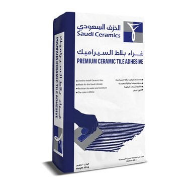 Saudi Ceramics SCC Premium Ceramic Tile Adhesive 20 Kgs