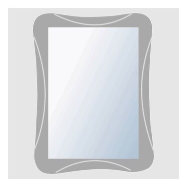 Saudi Ceramics Mirror Rectangular Model TJ501 80x60cm